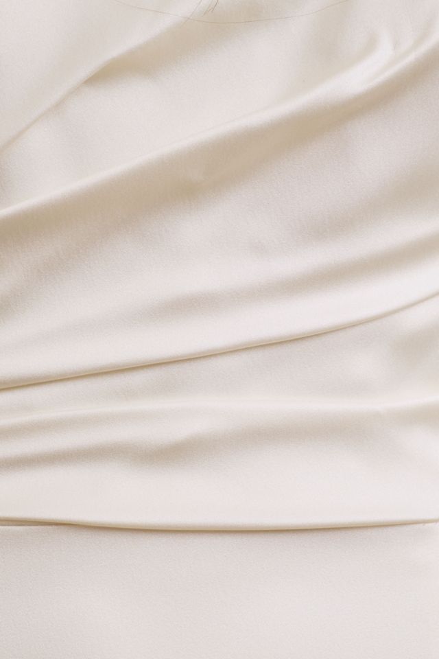 Willowby by Watters Elynor Strapless Satin Mermaid Wedding Gown
