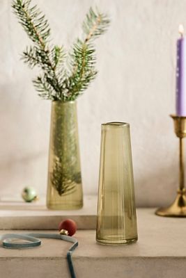 Taper Colorful Vases, Set of 2