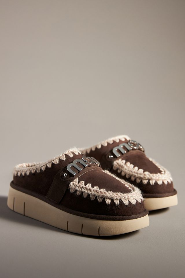 Mou Bounce Clog Metal Logo Slippers #1