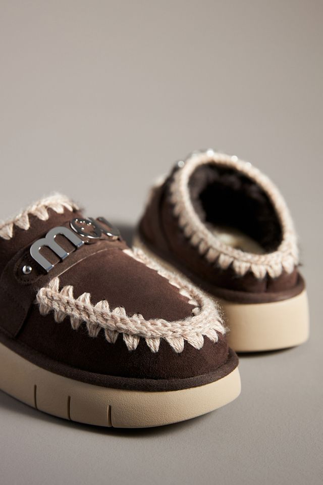 Mou Bounce Clog Metal Logo Slippers #2