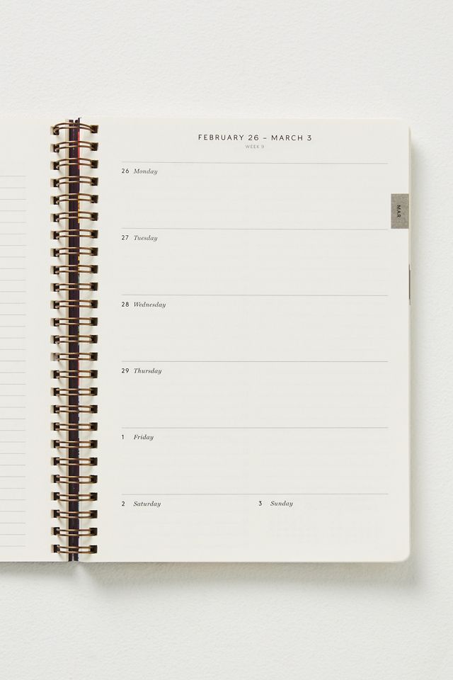 Rifle Paper Co. Sunflower Spiral Planner #1