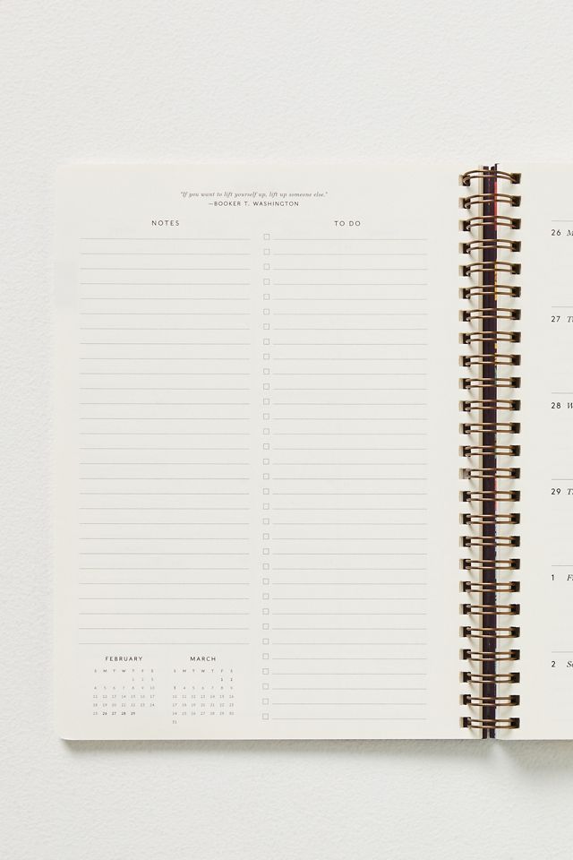 Rifle Paper Co. Sunflower Spiral Planner #2