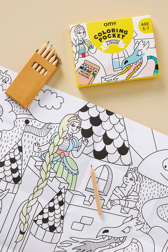 omy mini coloring book - Little