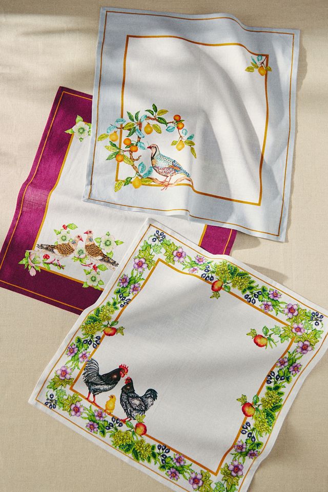 Lou Rota Twelve Days of Christmas Napkins, Set of 12 #7