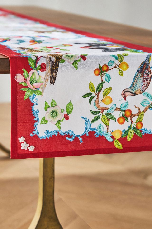 Lou Rota Twelve Days of Christmas Table Runner #1