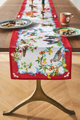 Lou Rota Twelve Days of Christmas Table Runner