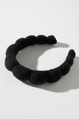 ISO Anthropologie Terry Bubble Headband in Navy / Blue Terry Bubble Headband | Anthropologie main image 3