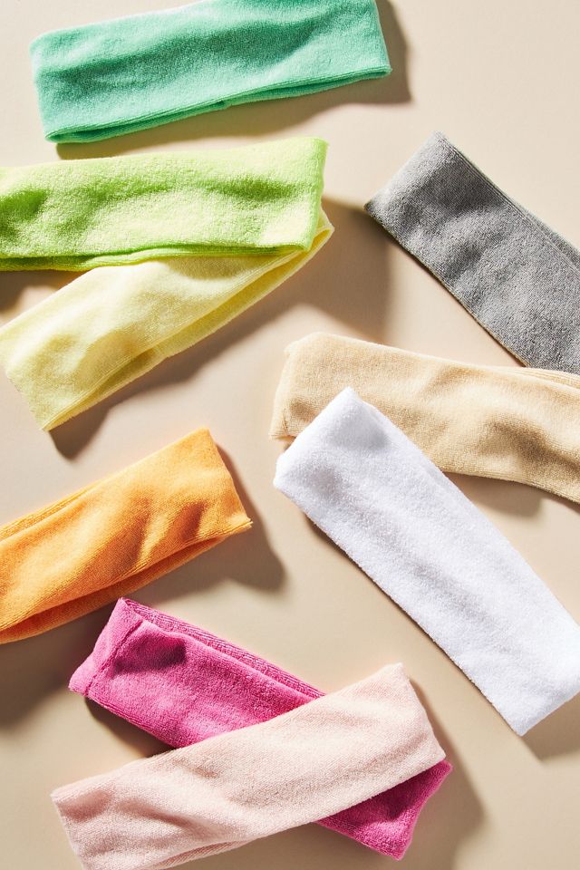Terry Headbands, Set of 3