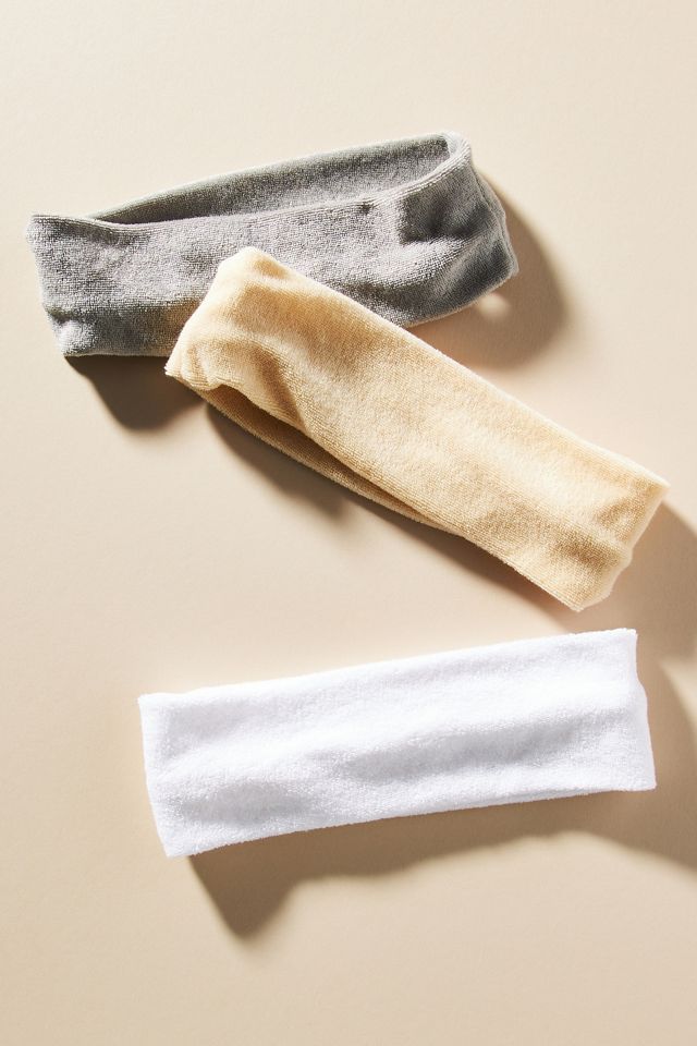 Terry Headbands, Set of 3 #1