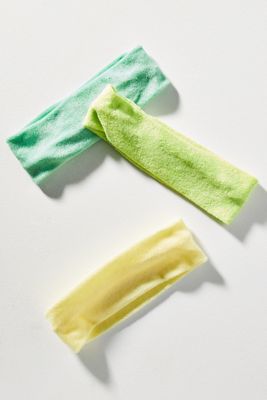 Terry Headbands, Set of 3