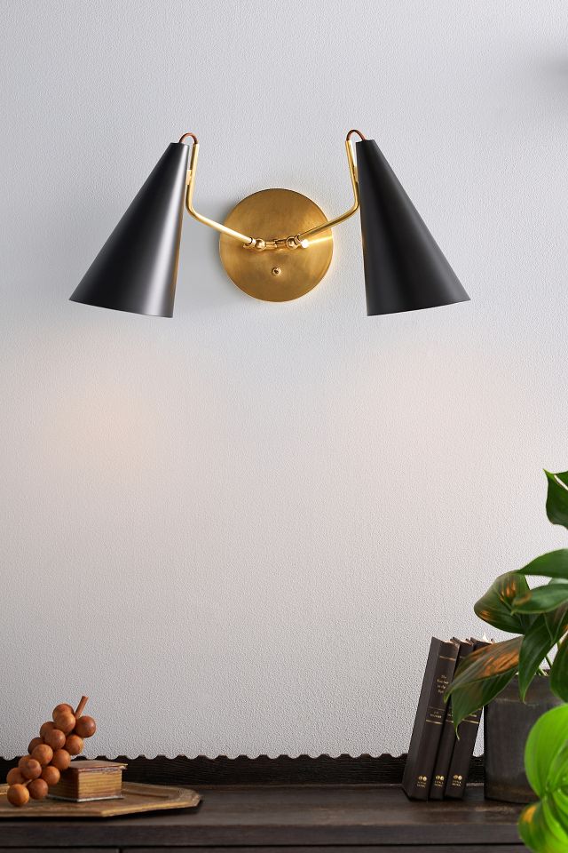 Buy Clemente Double Arm Library Sconce By Visual Comfort