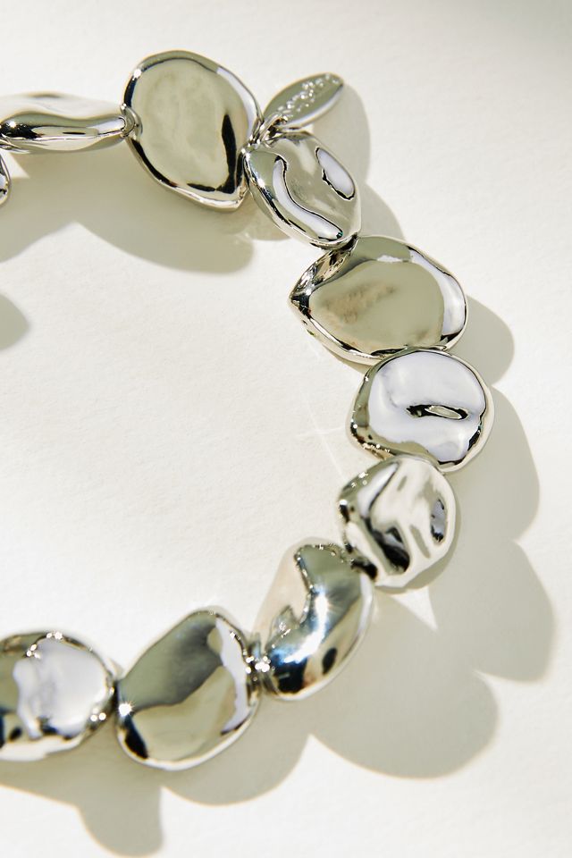 Molten Flat-Beaded Bracelet #1