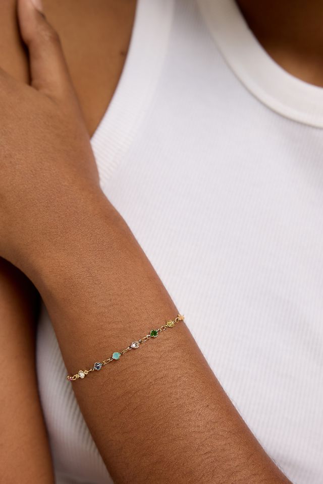 Stone Link Bracelet | Anthropologie