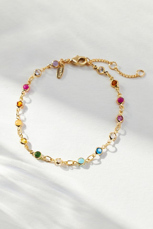 Stone Link Bracelet | Anthropologie