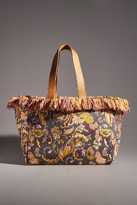 Small Canvas Round Tote: Women's Designer Tote Bags