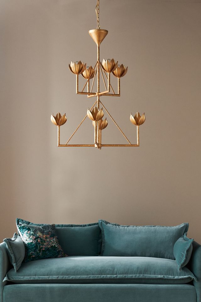 Alberto Two-Tier Chandelier #1