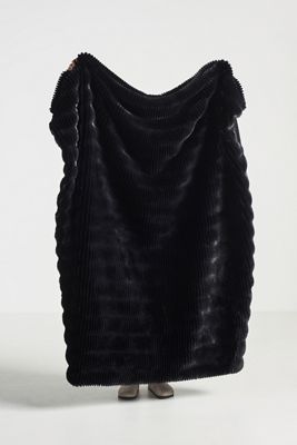 Arden Faux Fur Throw Blanket