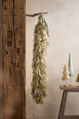 Shop Terrain Dried Clematis + Florals Garland
