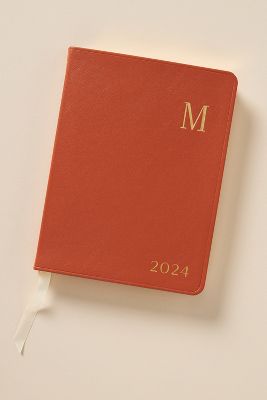 Graphic Image 2024 17-month Monogram Planner In Brown