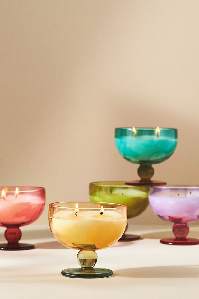 Paddywax Aura Saffron Rose Glass Candle #1