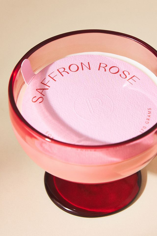 Paddywax Aura Saffron Rose Glass Candle #2