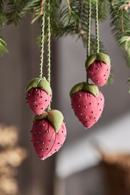 DIY Ornament Kit, Strawberries - Antiquaria