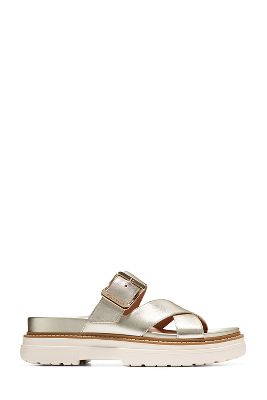 COLE HAAN FRAYA PLATFORM SLIDE SANDAL 