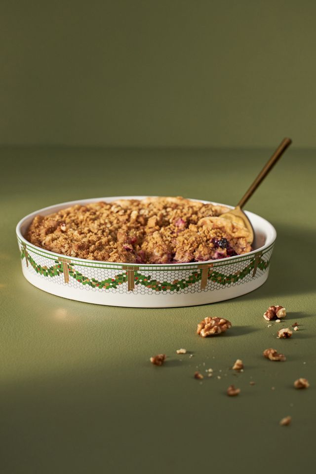 The Bistro Tile Stoneware Pie Dish: Festive Edition #1