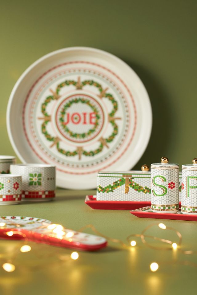 Festive Bistro Tile Salt & Pepper Shakers