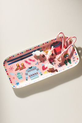 Emily Taylor for George & Viv Small Melamine Platter