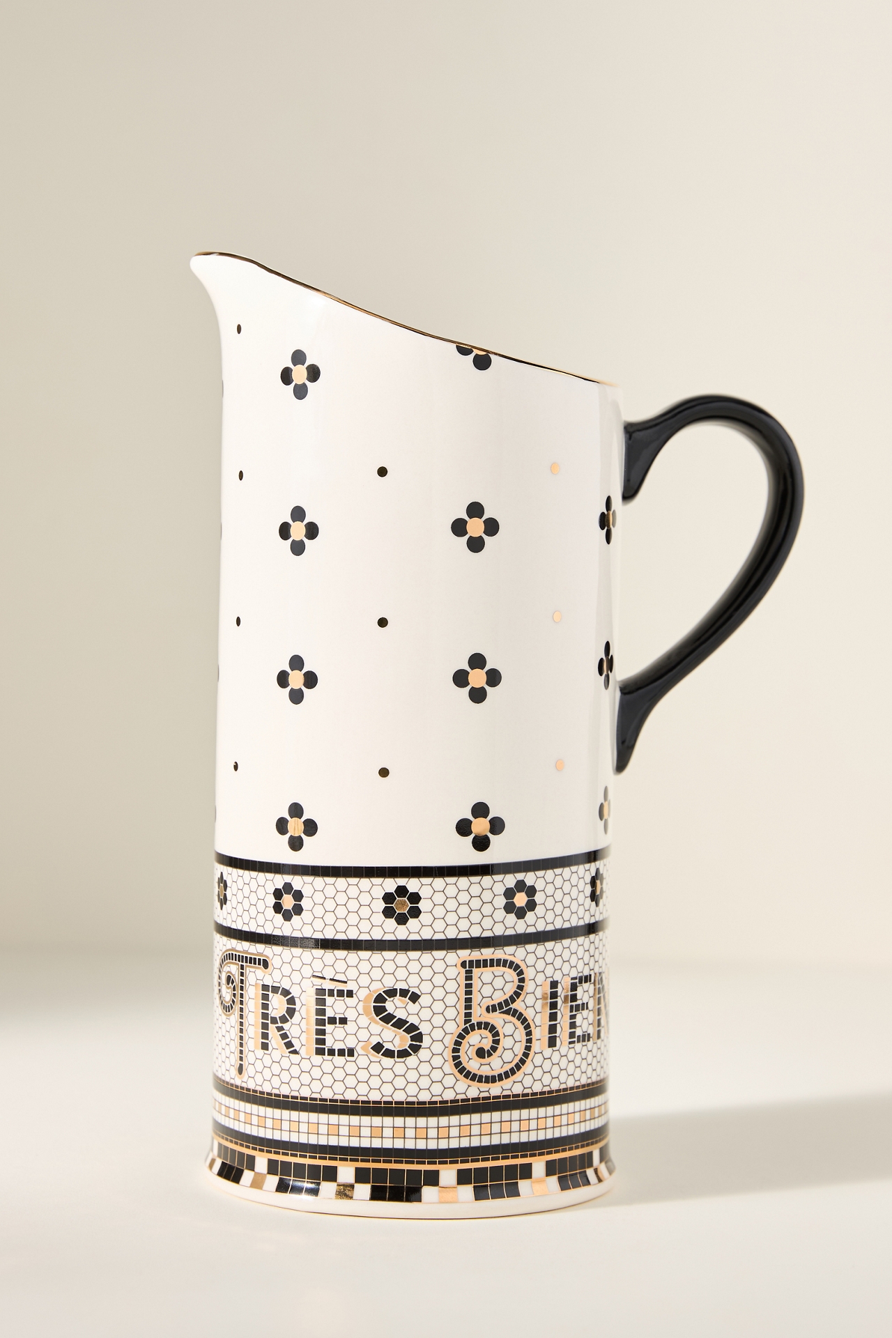 Bistro Tile Pitcher