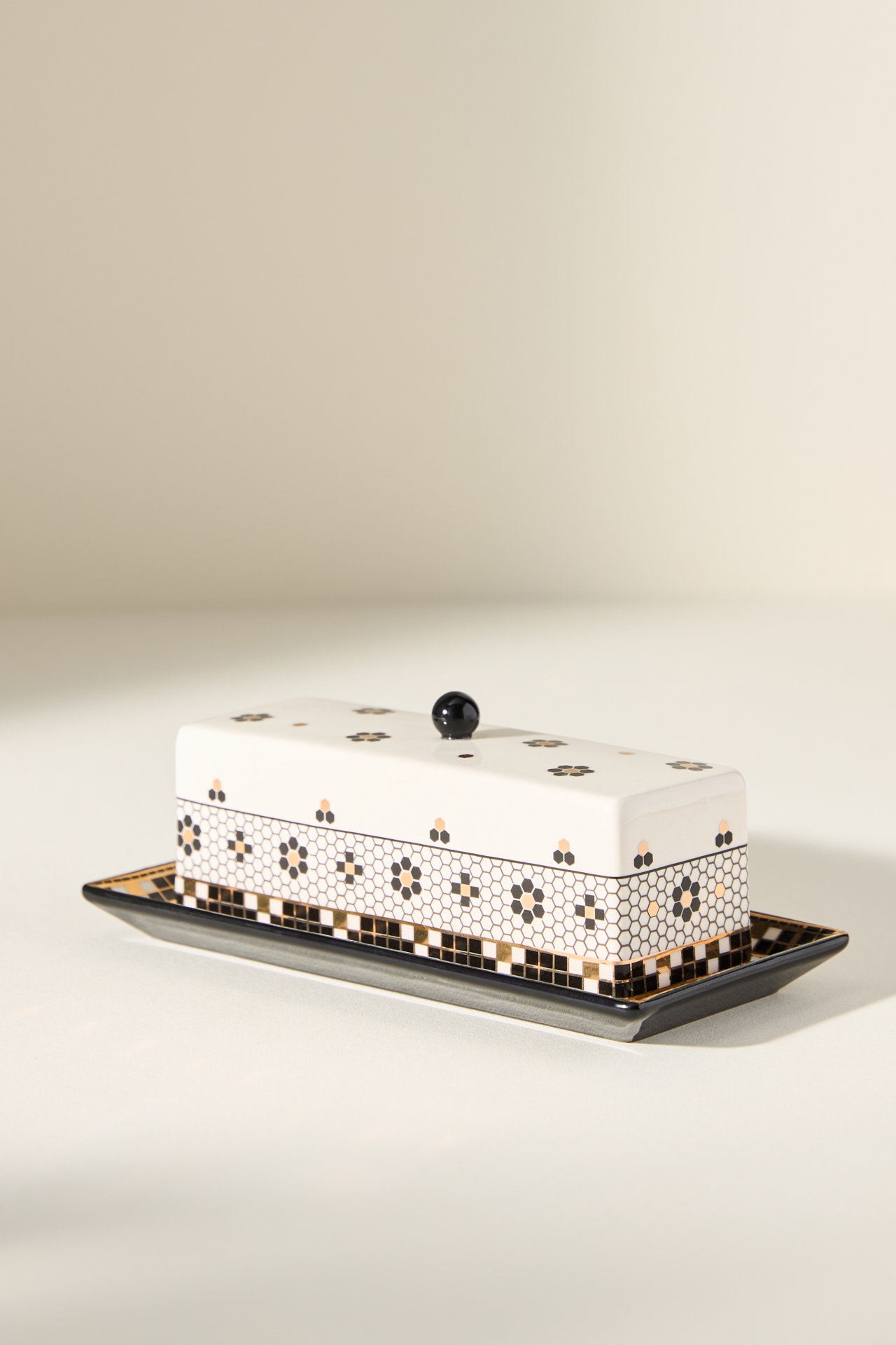 Bistro Tile Butter Dish