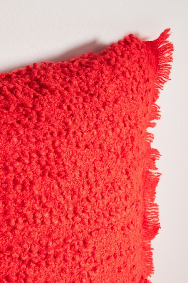 Cuscino Quadrato Bouclé Nuvoloso #2