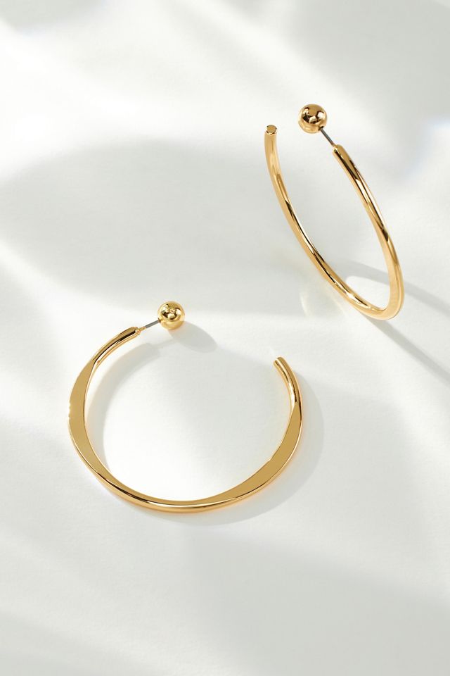 Classic Large Hoop Earrings #1