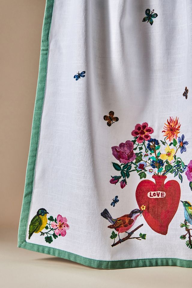 Nathalie Lete Heart Dish Towel #1