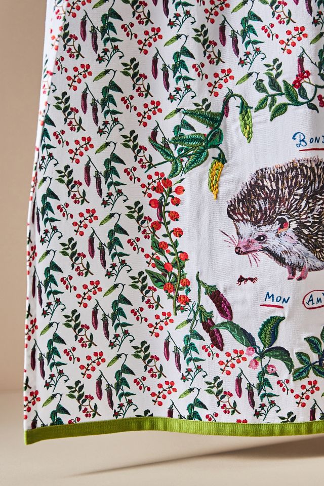 Nathalie Lete Hedgehog Dish Towel #1