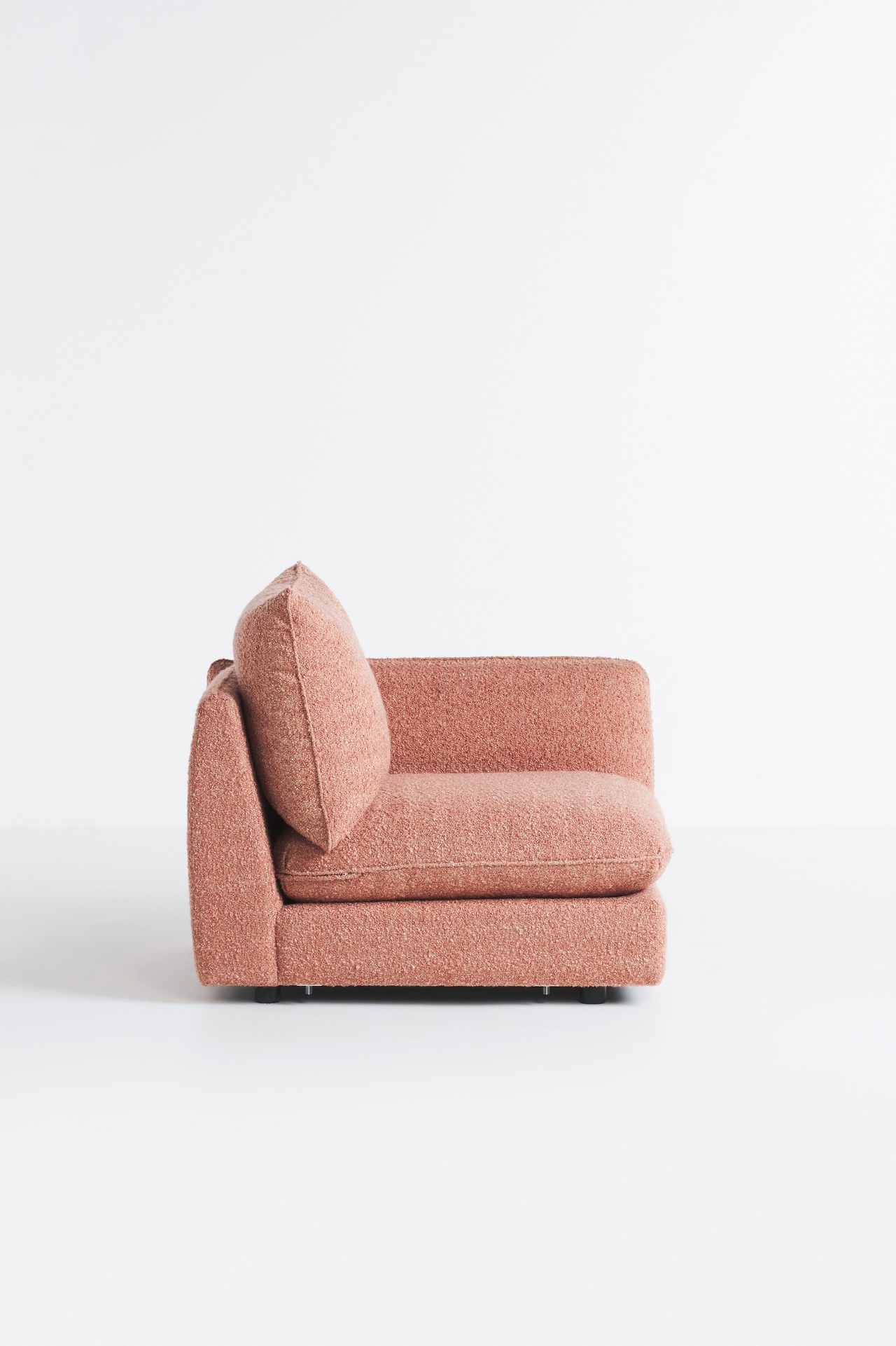 Arnaud Peony Beaufort Bouclé Modular One-Arm Chair