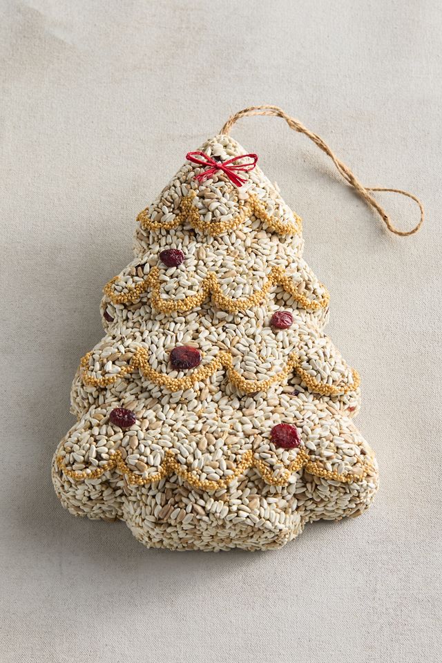 Bird Seed Christmas Tree #1