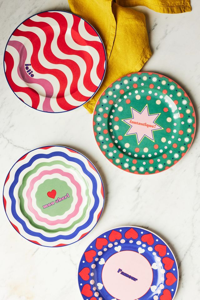 Maeve by Anthropologie Dessert-Teller, 4er Set #1