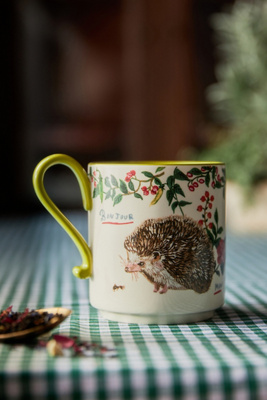 Nathalie Lete For Anthropologie Heritage Mug In Pattern