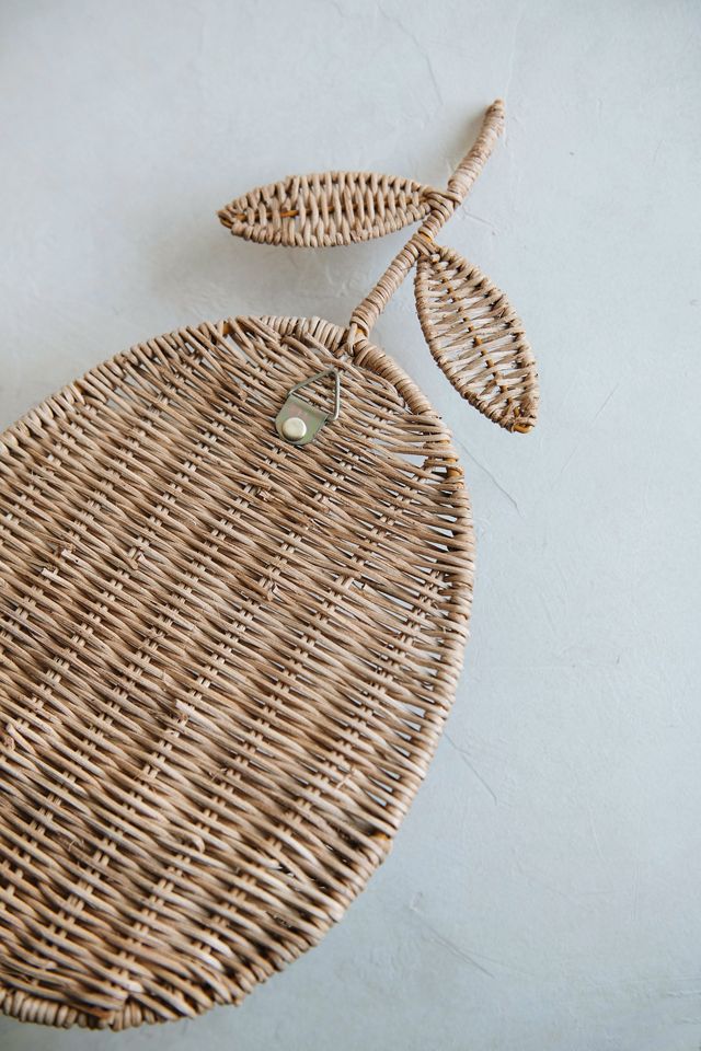 Roan Iris Lemon Wall Basket #4