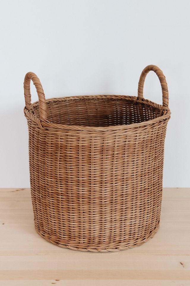 Connected Goods Lolo Rattan Storage Basket #2