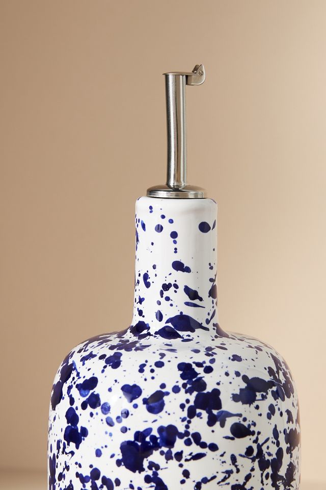 Vietri Amalfitana Splatter Olive Oil Bottle #1