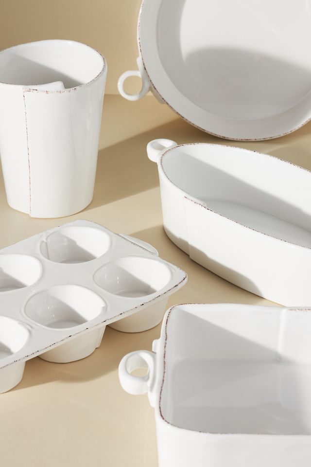 Vietri Lastra Muffin Tin #2