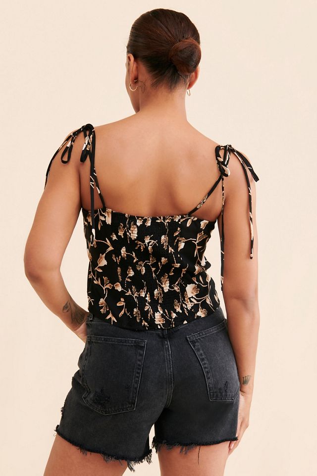 Saltwater Luxe Floral Pleated Cami #1