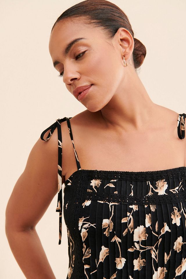 Saltwater Luxe Floral Pleated Cami #2