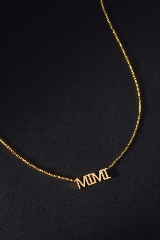 Maya Brenner Grandma Pendant Necklace #1