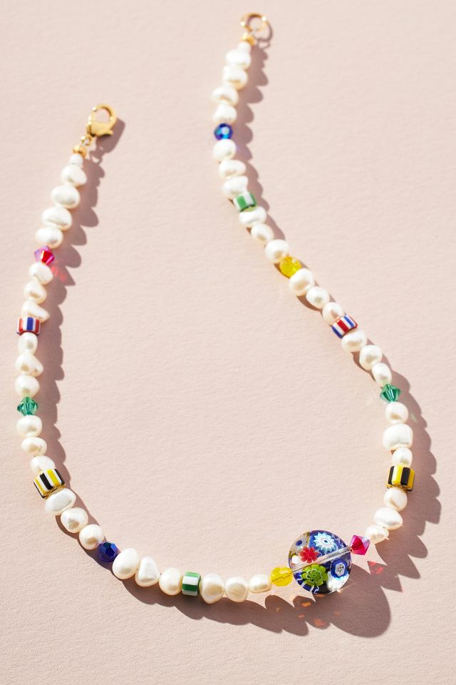 Anthropologie hot sale pearl necklace