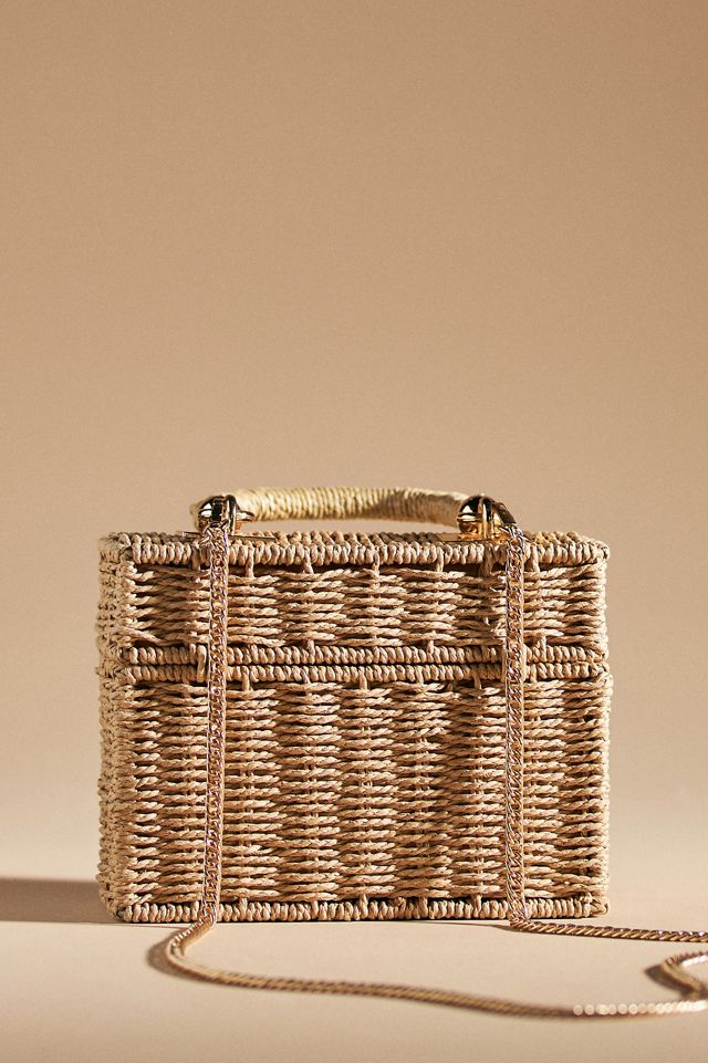 Raffia Box Satchel #2