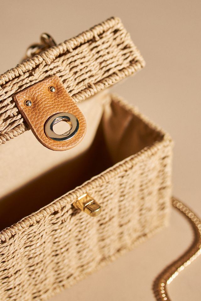 Raffia Box Satchel #3